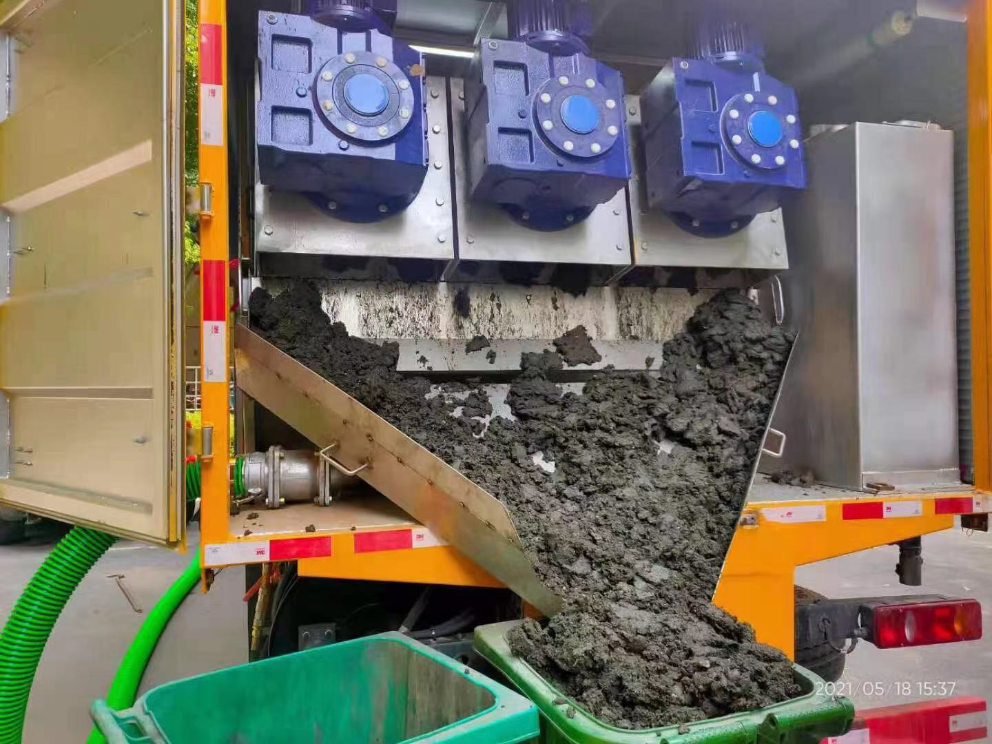 盐山化粪池清掏城市维护站-泥浆净化干湿分离处理